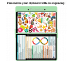 WhiteCoat Clipboard® - Mint Child Life Specialist Edition